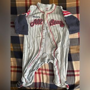 Carter’s Snap Up Sleep & Play Baseball-9 Months